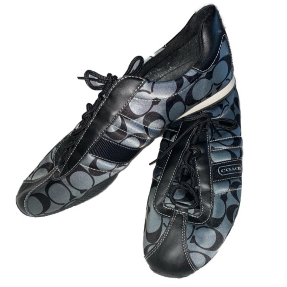 ✴️ Coach Kirby Sateen Sneaker in Ocean Sateen size 11